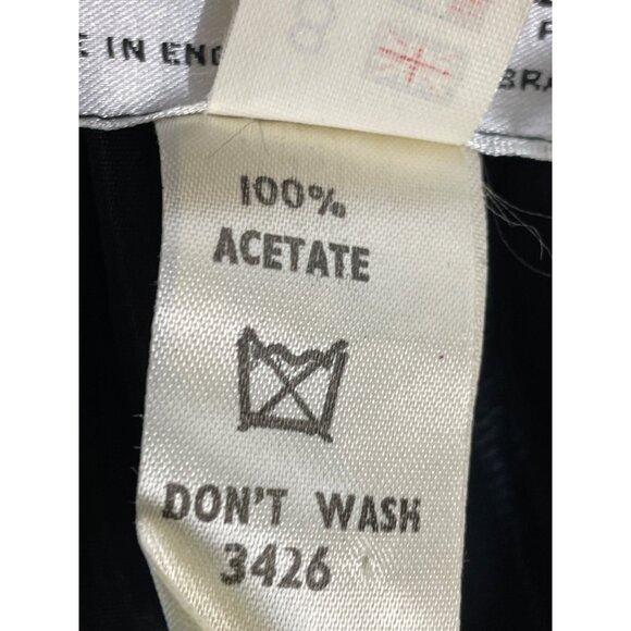 Vintage 80''s Miss Féraud Women's Black  With Embroidered Floral Art Long Skirt - Picture 6 of 7